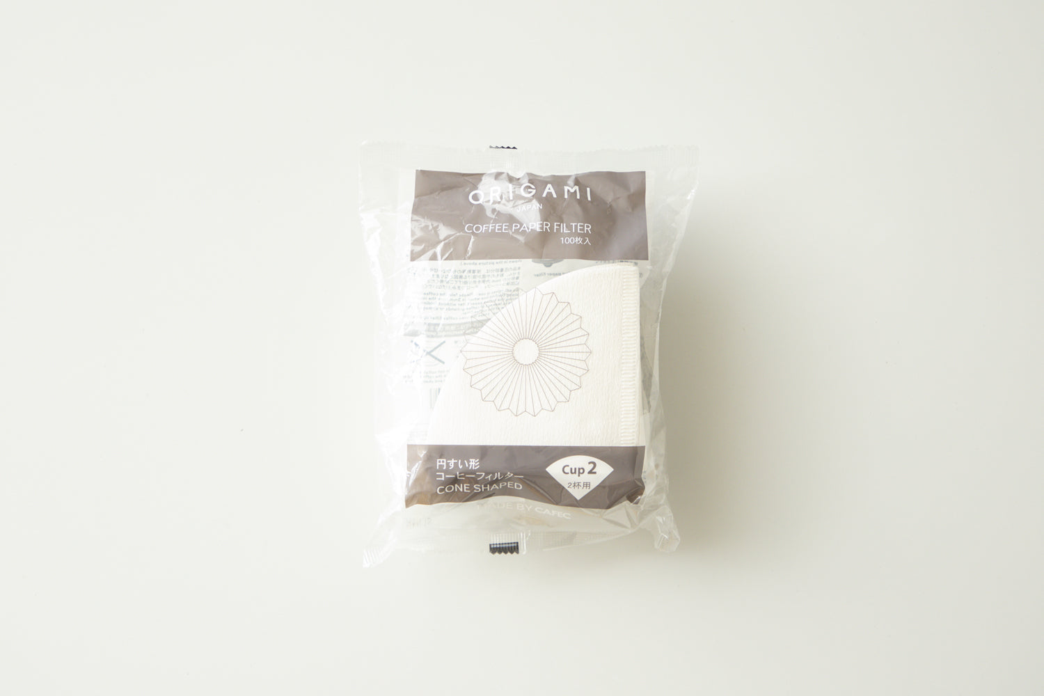 Filtres à Café En Papier Origami - Format Cône, Lot De 100 - Pour Extraction Douce, Goût Complexe - Compatible Avec Les Drippers Origami